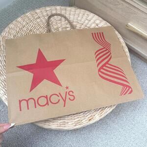 Macy’s Christmas Shopping Bag – Large Paper Gift Bag